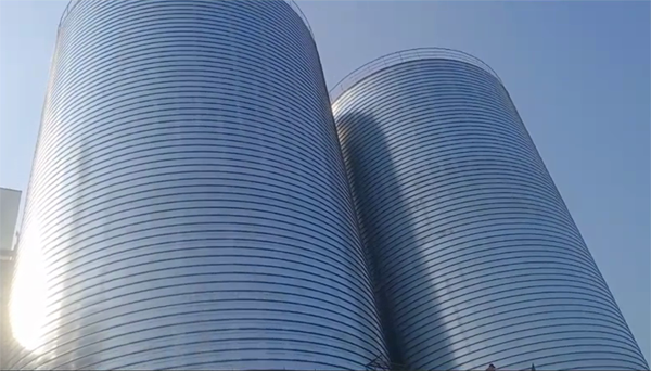 榆树2座混凝土高架卷板仓